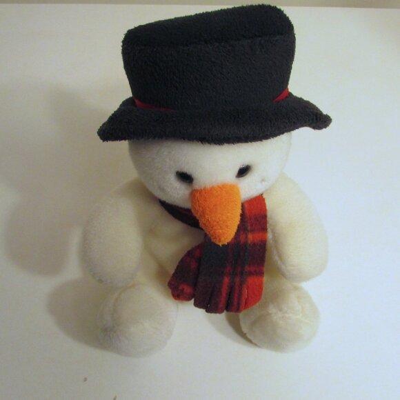 Build-a-Bear Plush Snowman Holiday Pal - Picture 9 of 10